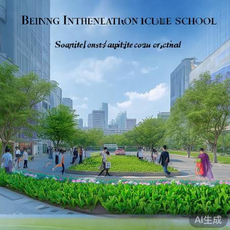 北京仪器技工学校,风景如画。