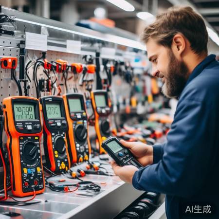 挑仪器看需求，电工万用表，用户