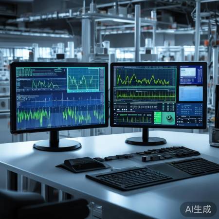 显示设备直观展示数据